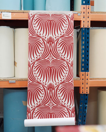 Farrow & Ball wallpaper and paint factory, Dorset UK