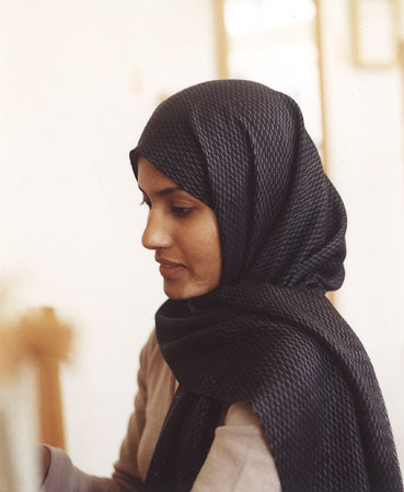 Rezia Walid, textile artist